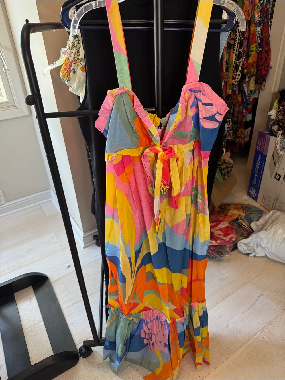 FARM Rio Tropical Sunset Maxi Dress - Picture 2 of 6